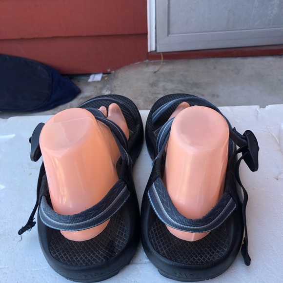 Chaco Z2 Classic Men’s Blue and Gray Striped Sandals Size M9 main image 4